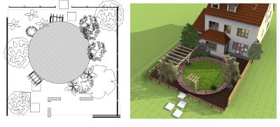 Haus mit Garten