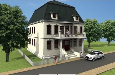 3D Konstruktionen bis in Detail, Balkon, Treppe, Sockel, Verzierungen,...